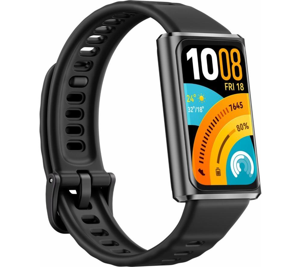 HUAWEI Band 11 Pro Fitness Tracker - Black, Fluoroelastomer Strap image number 2 of 9