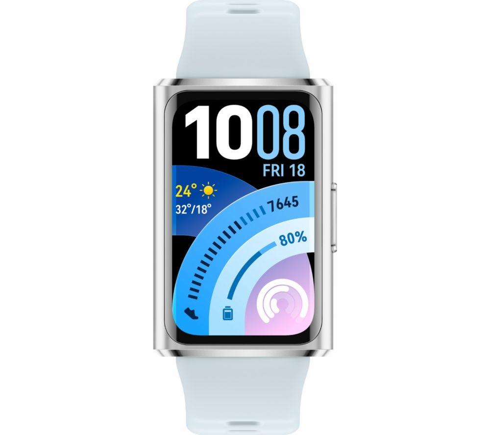HUAWEI Band 11 Pro Fitness Tracker - Isle Blue, Fluoroelastomer Strap image number 3 of 8