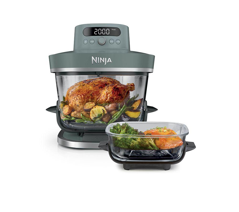 NINJA CRISPi Pro AS101UKGY 7-in-1 Glass Air Fryer   Ash Grey