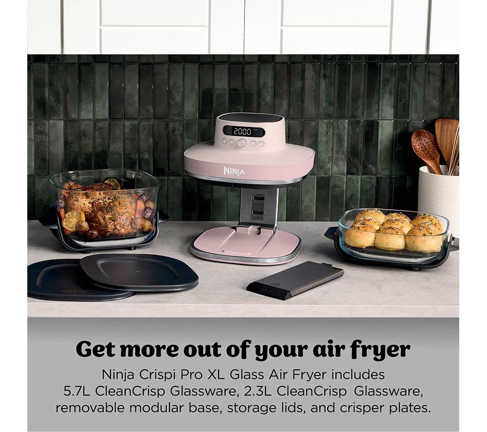NINJA CRISPi Pro AS101UKRS 7-in-1 Glass Air Fryer &ndash; Rose Quartz image number 8 of 12