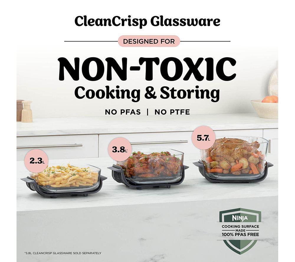 NINJA CRISPi Pro AS101UKRS 7-in-1 Glass Air Fryer &ndash; Rose Quartz image number 9 of 12