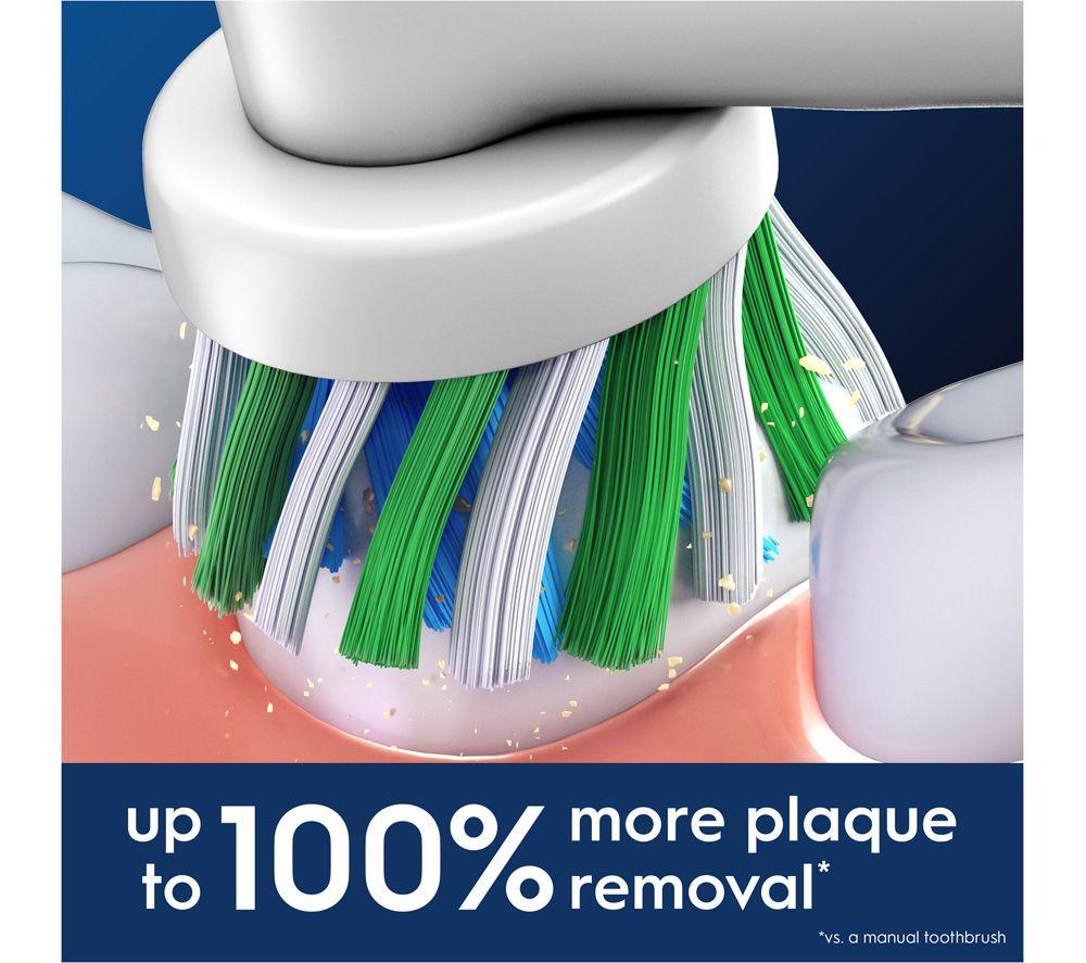 ORAL-B Pro Cross Action Replacement Toothbrush Head &ndash; Pack of 8 image number 2 of 7