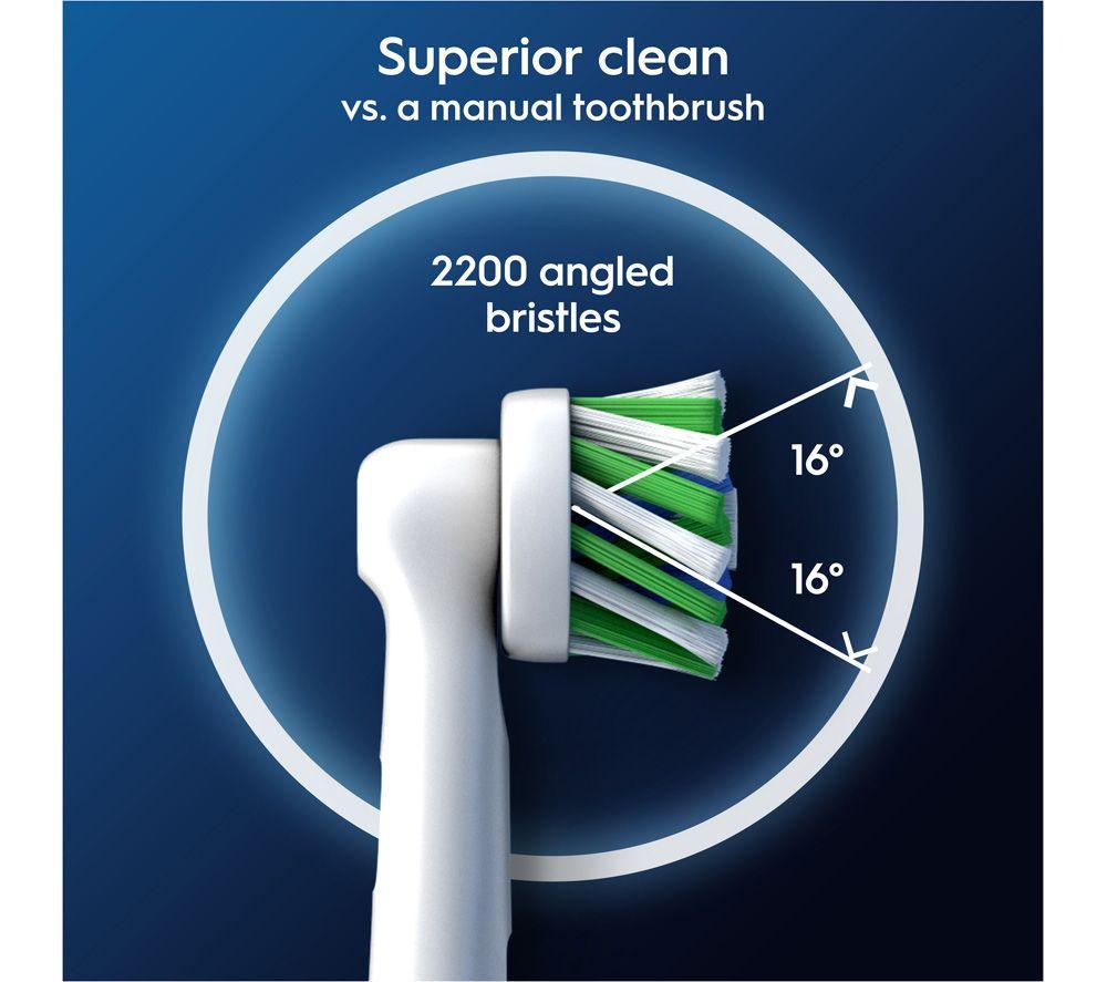 ORAL-B Pro Cross Action Replacement Toothbrush Head &ndash; Pack of 8 image number 3 of 7