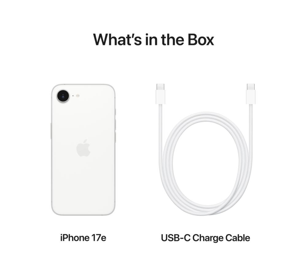 APPLE iPhone 17e - 256 GB, White image number 8 of 10