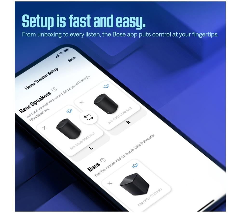 BOSE Lifestyle Ultra Subwoofer - White image number 5 of 10