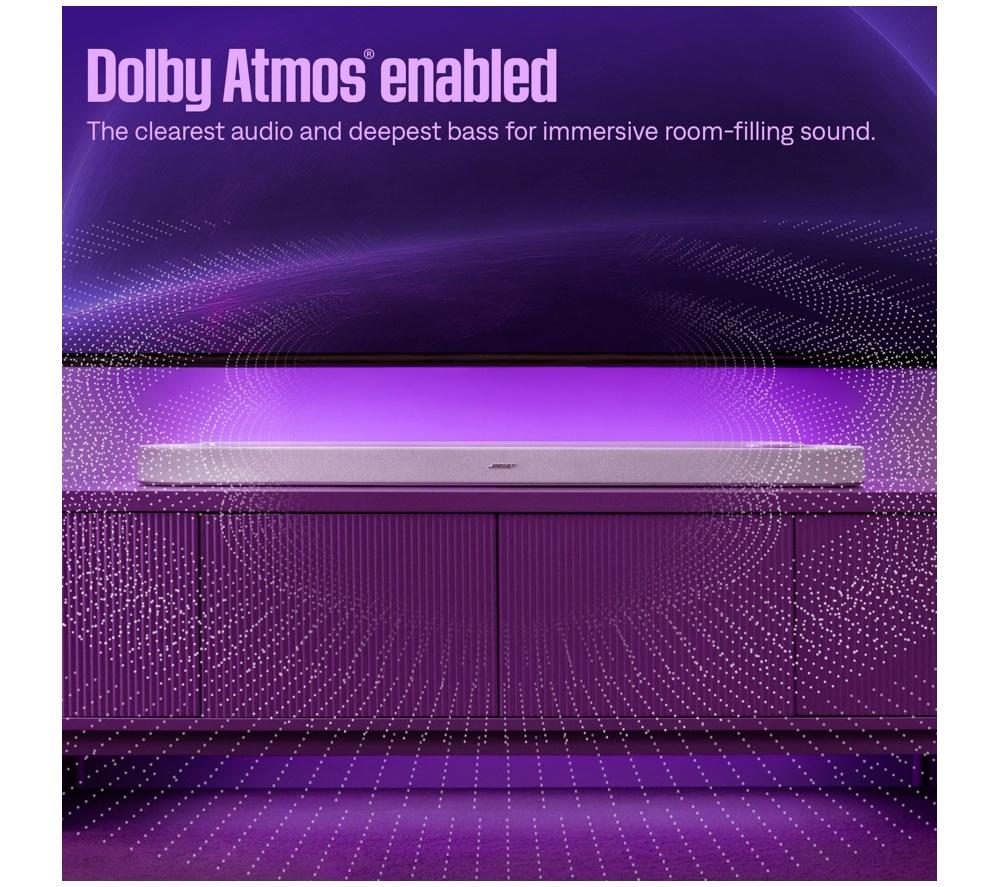 BOSE Lifestyle Ultra Soundbar with Dolby Atmos & Amazon Alexa - White image number 7 of 13