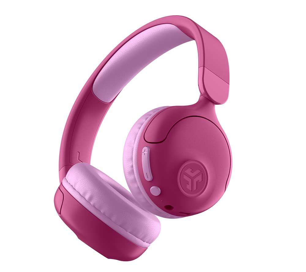 JLAB JBuddies Pop Wireless Bluetooth Kids Headphones - Pink image number 2 of 4