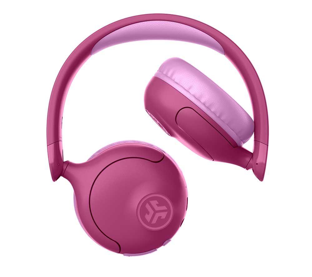 JLAB JBuddies Pop Wireless Bluetooth Kids Headphones - Pink image number 3 of 4
