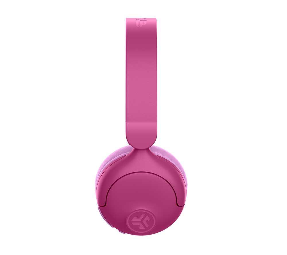 JLAB JBuddies Pop Wireless Bluetooth Kids Headphones - Pink image number 4 of 4
