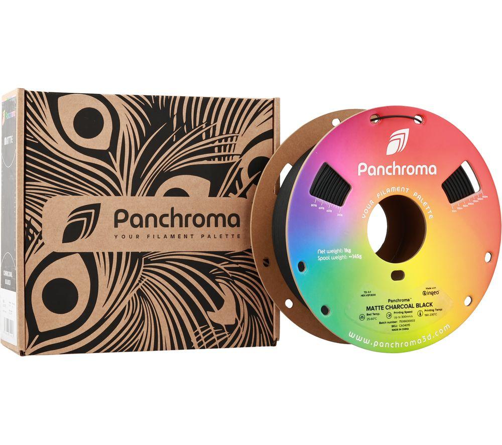 POLYMAKER Panchroma 3D Printing Filament - Charcoal Black image number 2 of 2