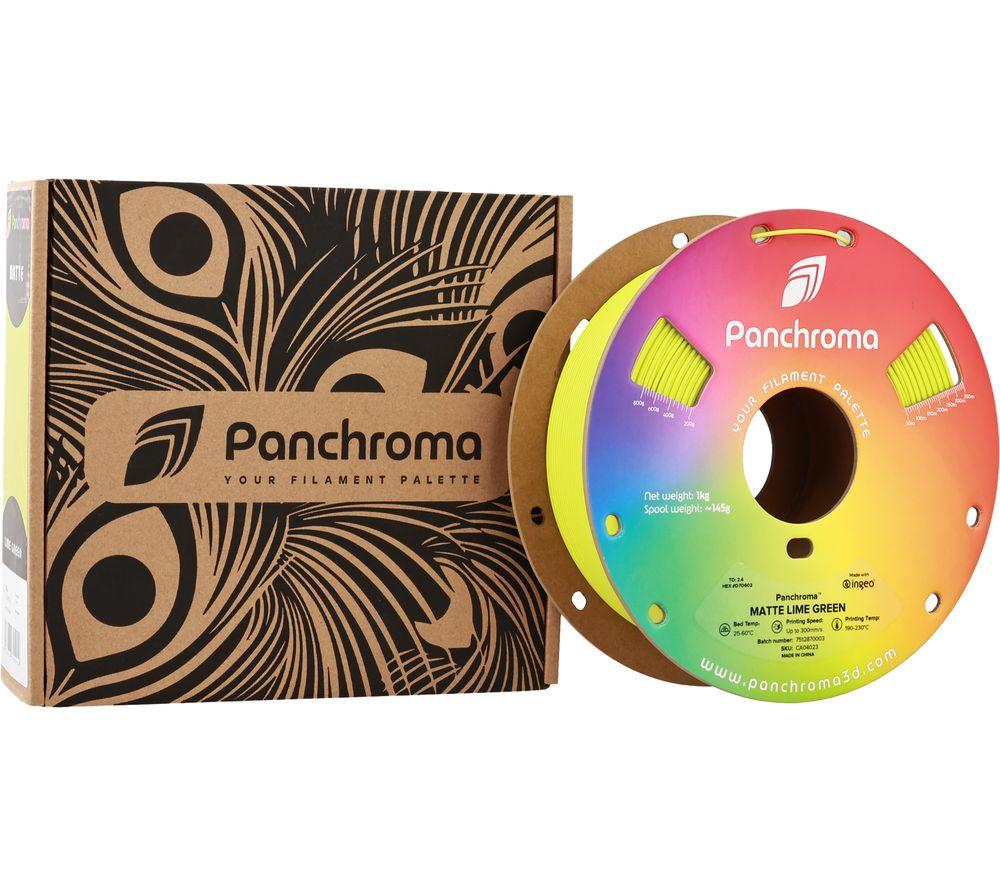 POLYMAKER Panchroma 3D Printing Filament - Lime Green image number 2 of 2