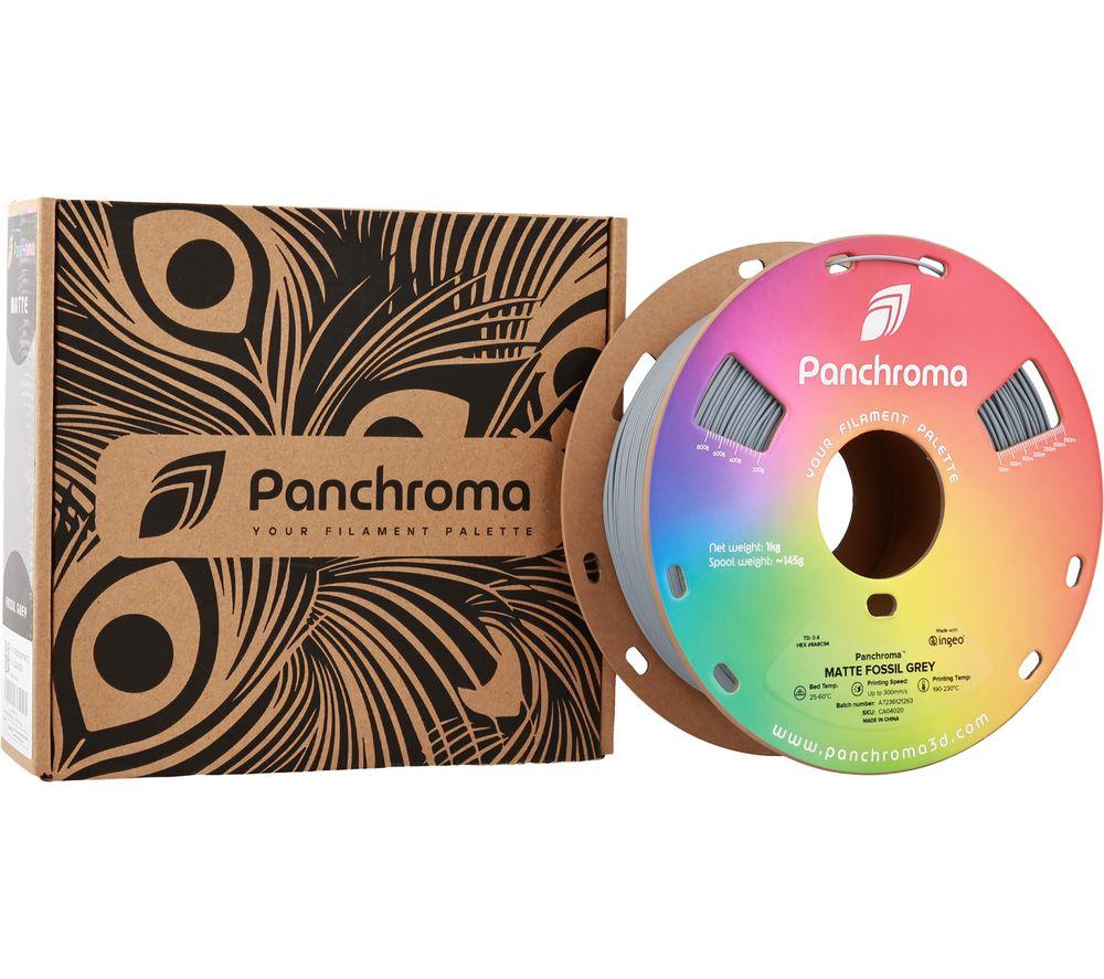 POLYMAKER Panchroma 3D Printing Filament - Fossil Grey image number 2 of 2