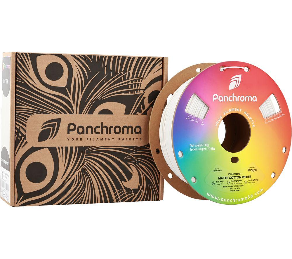 POLYMAKER Panchroma 3D Printing Filament - Cotton White image number 2 of 2