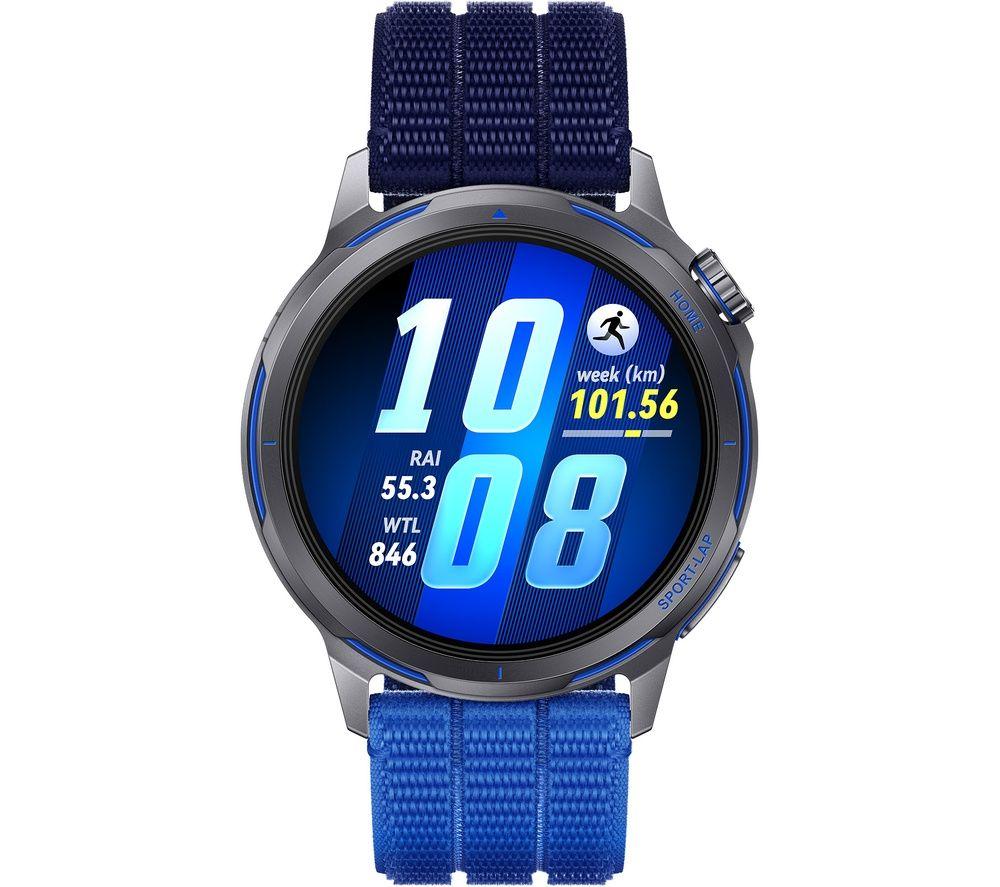 HUAWEI Watch GT Runner 2 - Titanium with Dusk Blue Woven Strap, 43.5 mm image number 3 of 6