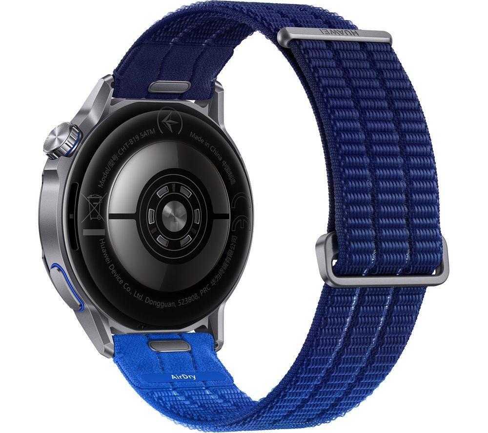 HUAWEI Watch GT Runner 2 - Titanium with Dusk Blue Woven Strap, 43.5 mm image number 4 of 6