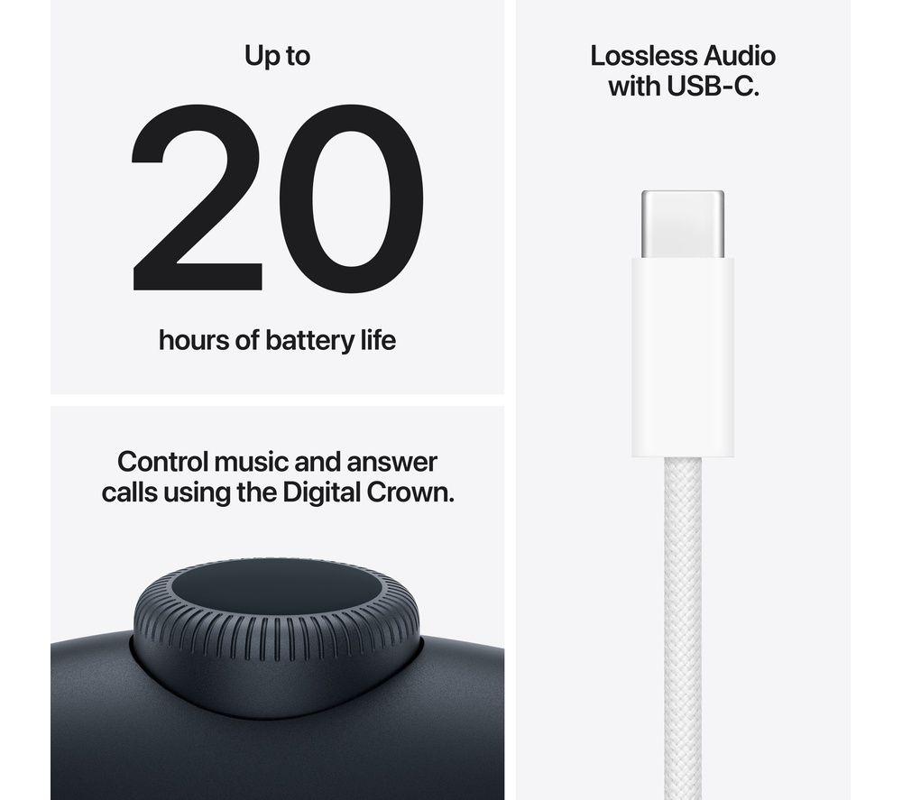Apple AirPods Max 2 ミッドナイト Apple AirPods Max 2 - Midnight | Very