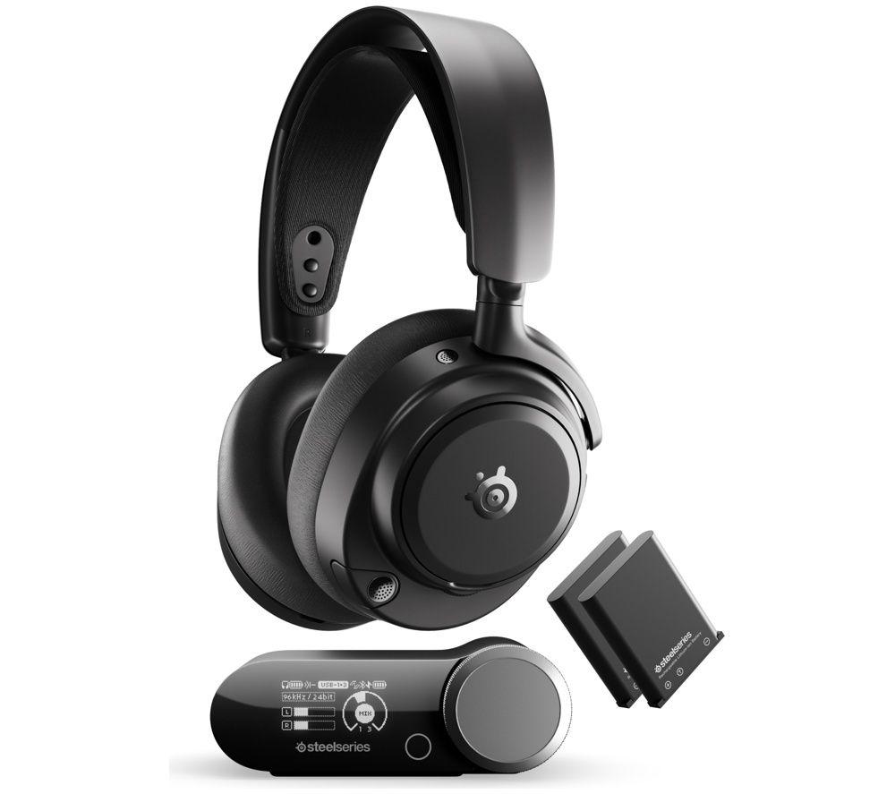 STEELSERIES Arctis Nova Pro Omni Wireless 7.1 Gaming Headset for PC & PlayStation - Black