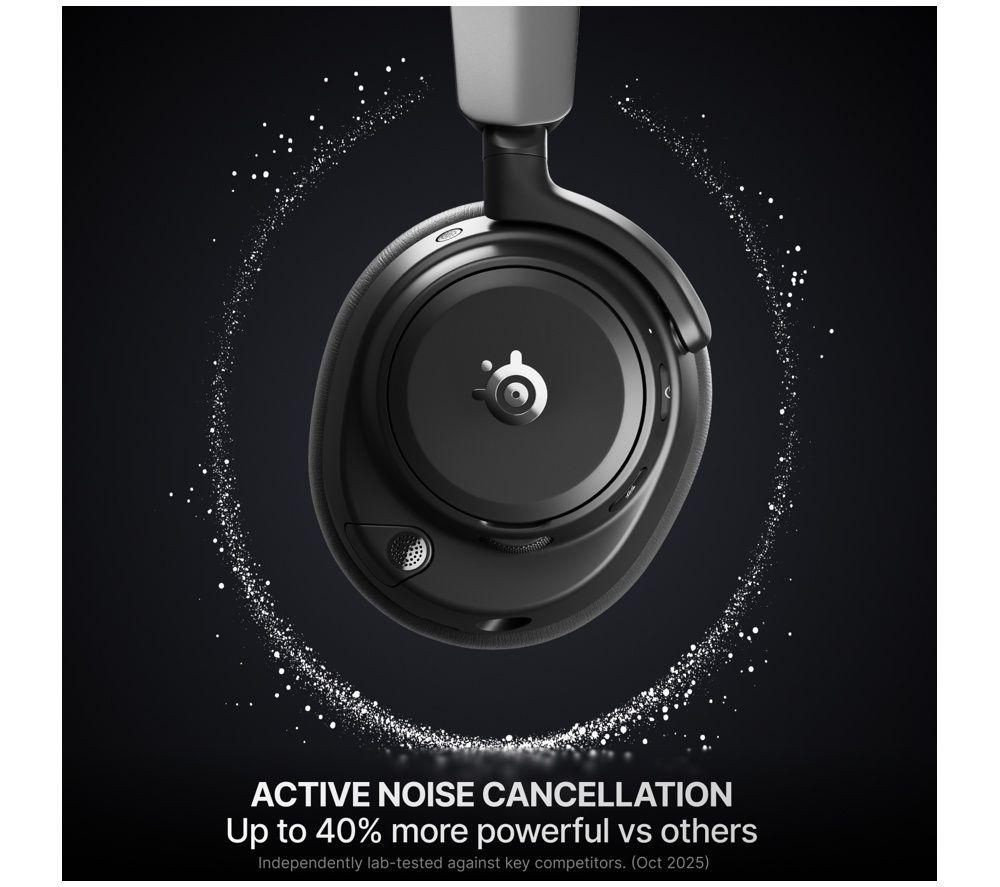 STEELSERIES Arctis Nova Pro Omni Wireless 7.1 Gaming Headset for PC & PlayStation - Black image number 5 of 10
