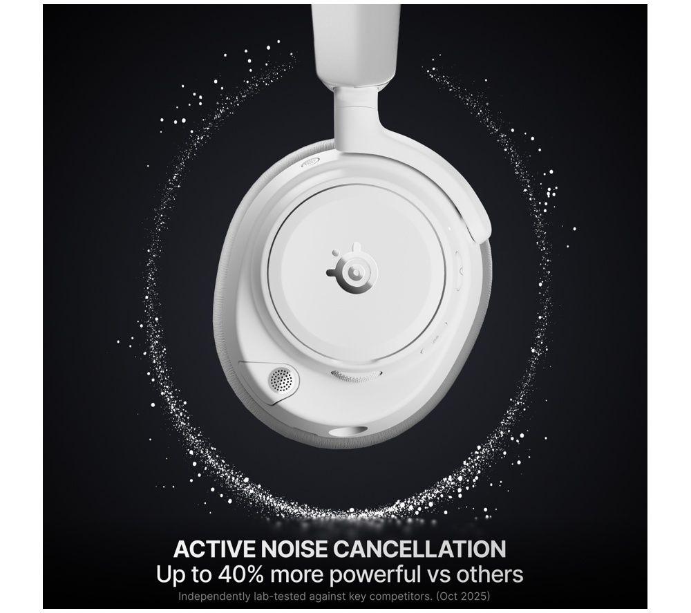 STEELSERIES Arctis Nova Pro Omni Wireless 7.1 Gaming Headset for PC & PlayStation - White image number 4 of 10