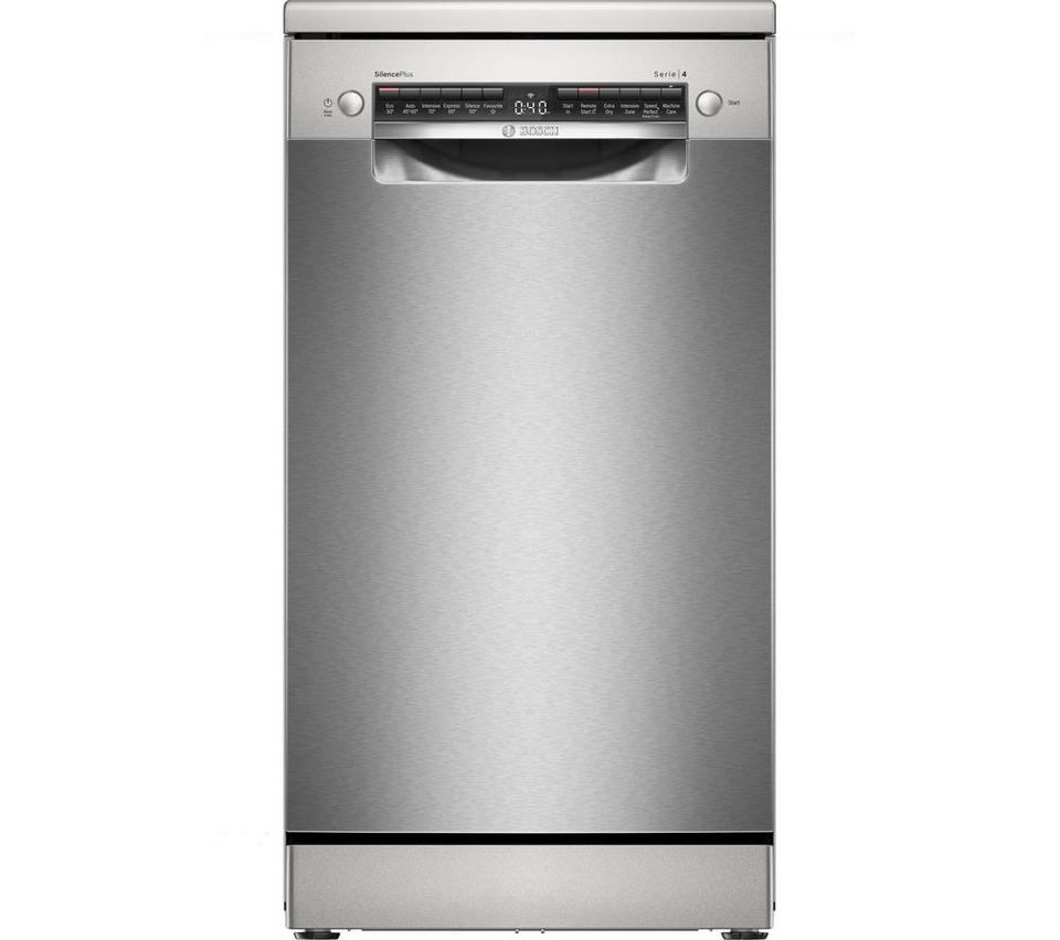 BOSCH Series 4 SPS4HMI14G Slimline WiFi-enabled Dishwasher - Brushed Steel