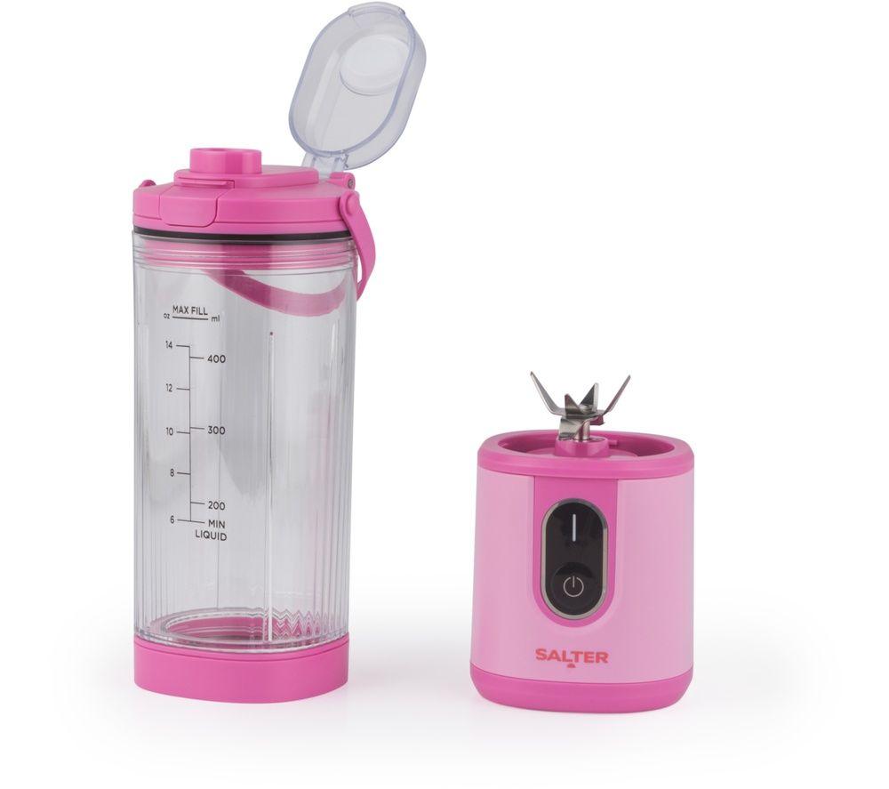 SALTER ActiBoost Portable Blender - Pink image number 4 of 5