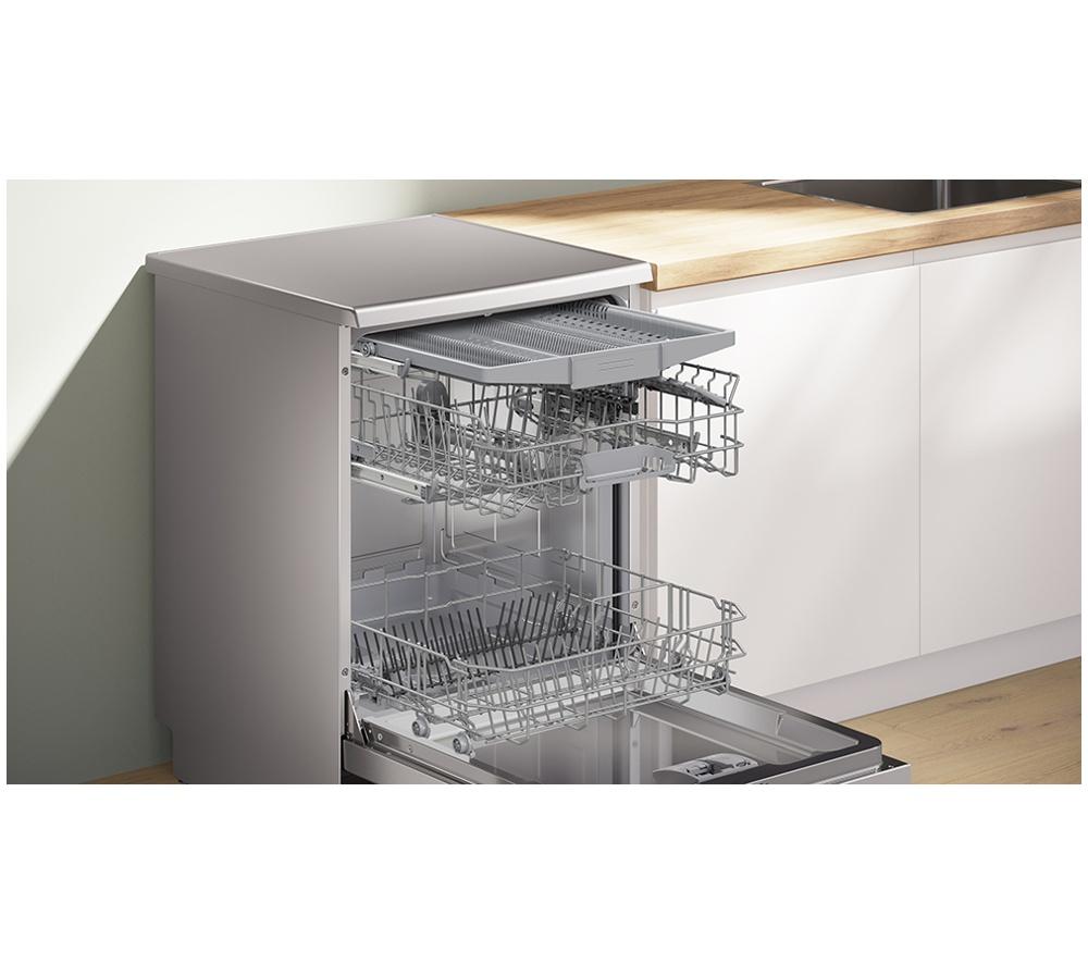 BOSCH Series 2 SMS2HVI06G Full-size WiFi-enabled Dishwasher - Brushed Steel image number 4 of 15
