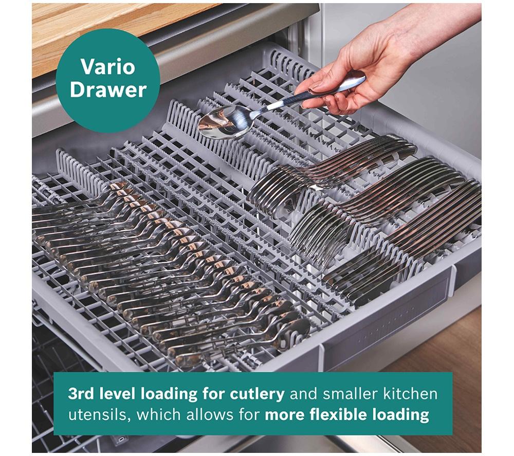 BOSCH Series 2 SMS2HVI06G Full-size WiFi-enabled Dishwasher - Brushed Steel image number 5 of 15
