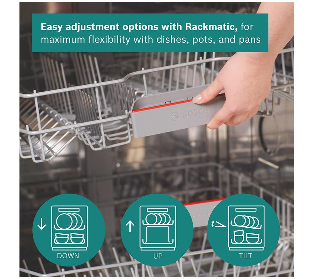 BOSCH Series 2 SMS2HVI06G Full-size WiFi-enabled Dishwasher - Brushed Steel image number 6 of 15