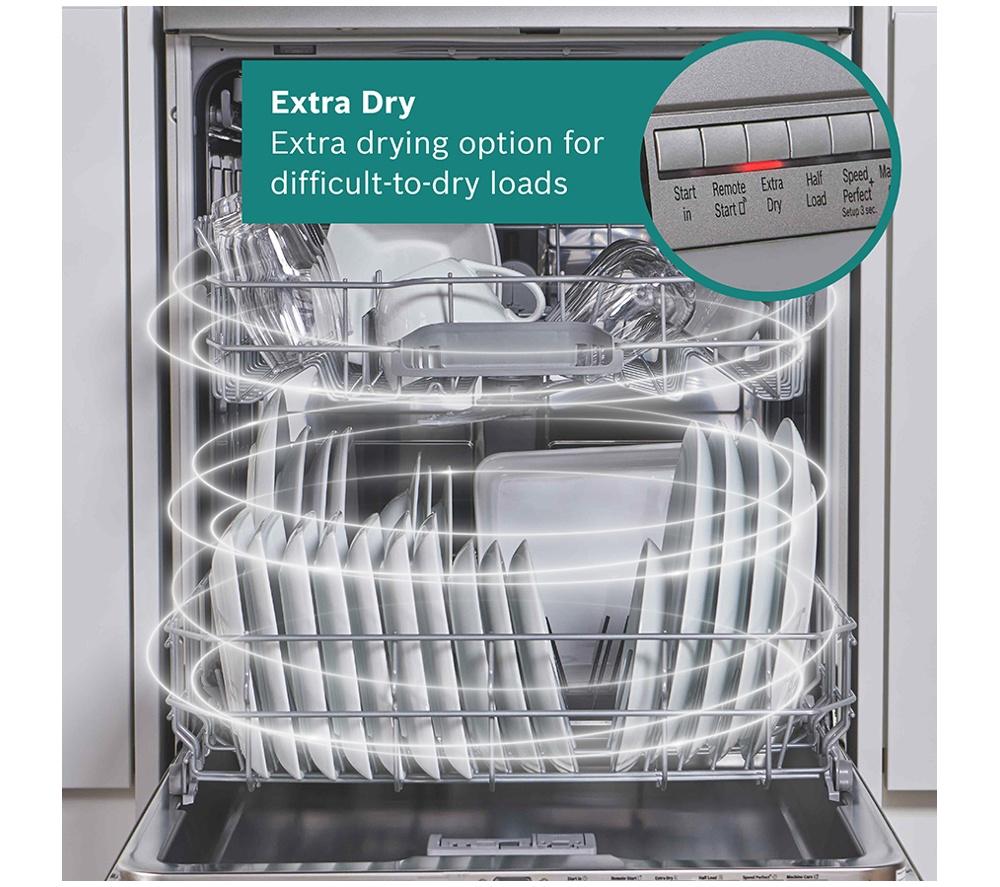 BOSCH Series 2 SMS2HVI06G Full-size WiFi-enabled Dishwasher - Brushed Steel image number 7 of 15