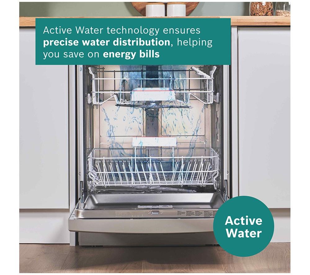 BOSCH Series 2 SMS2HVI06G Full-size WiFi-enabled Dishwasher - Brushed Steel image number 8 of 15