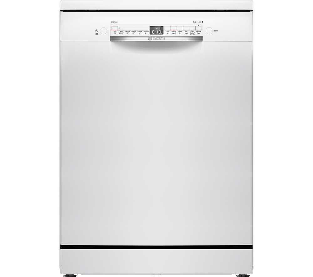 Bosch Series 2 SMS2HVW06G Full-size WiFi-enabled Dishwasher – White, White