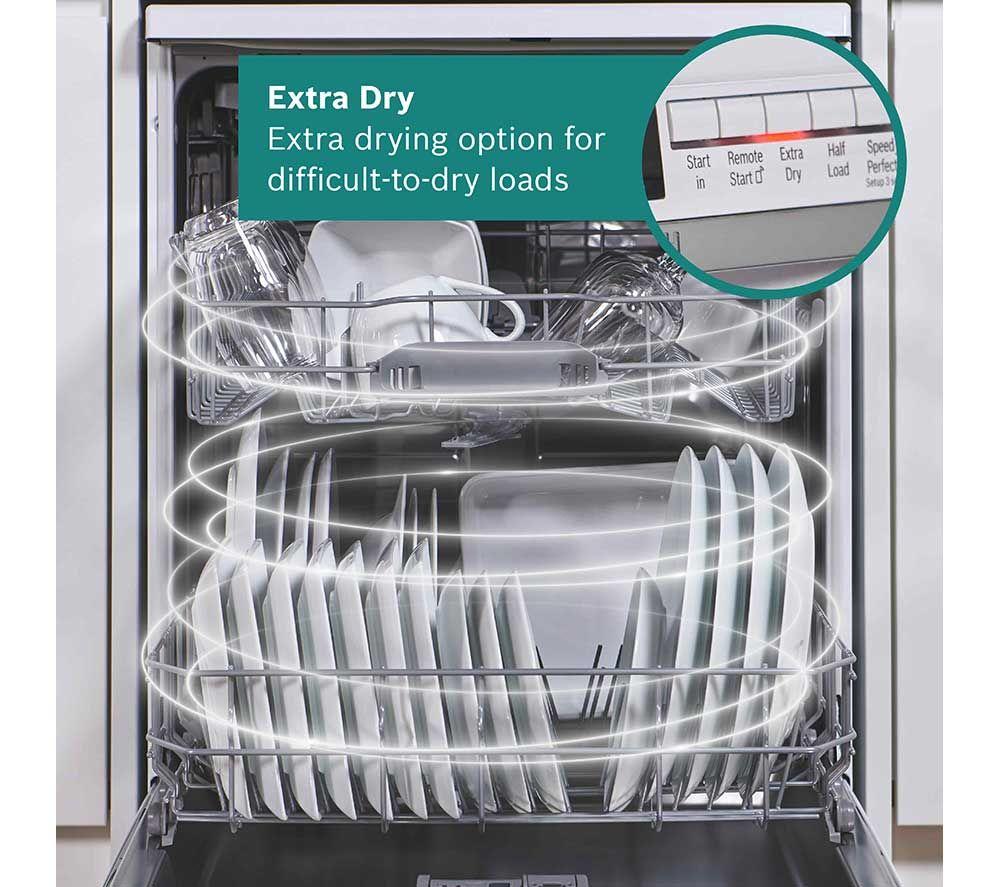 BOSCH Series 2 SMS2HVW06G Full-size WiFi-enabled Dishwasher - White image number 7 of 15