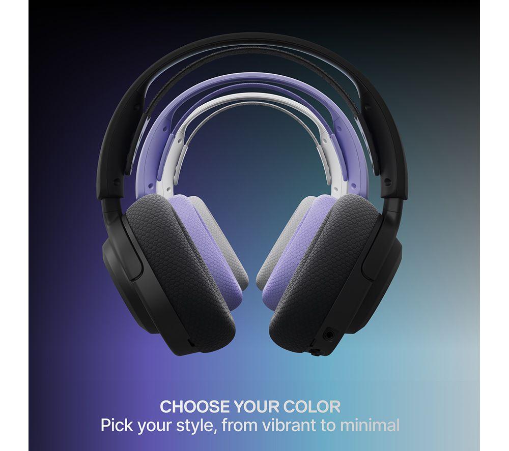 STEELSERIES Arctis Nova 3 Wireless PC Gaming Headset - Black image number 9 of 9