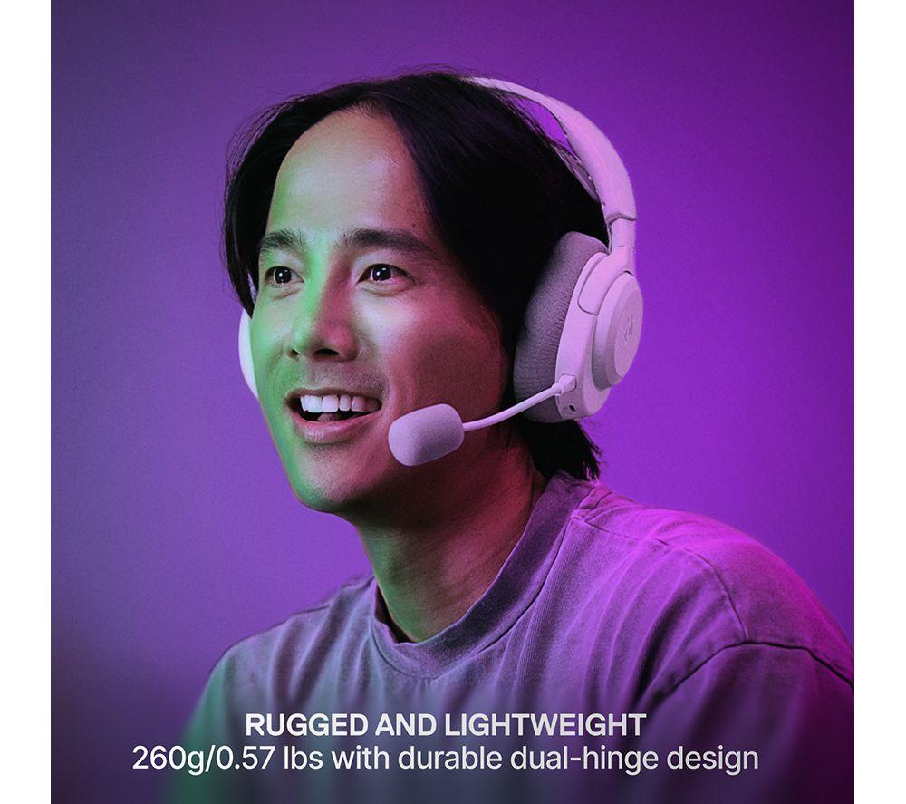 STEELSERIES Arctis Nova 3 Wireless PC Gaming Headset - Lavender image number 7 of 9