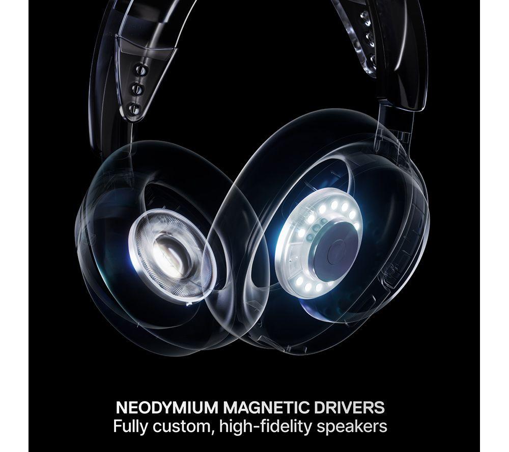 STEELSERIES Arctis Nova 3 Wireless PC Gaming Headset - White image number 5 of 9