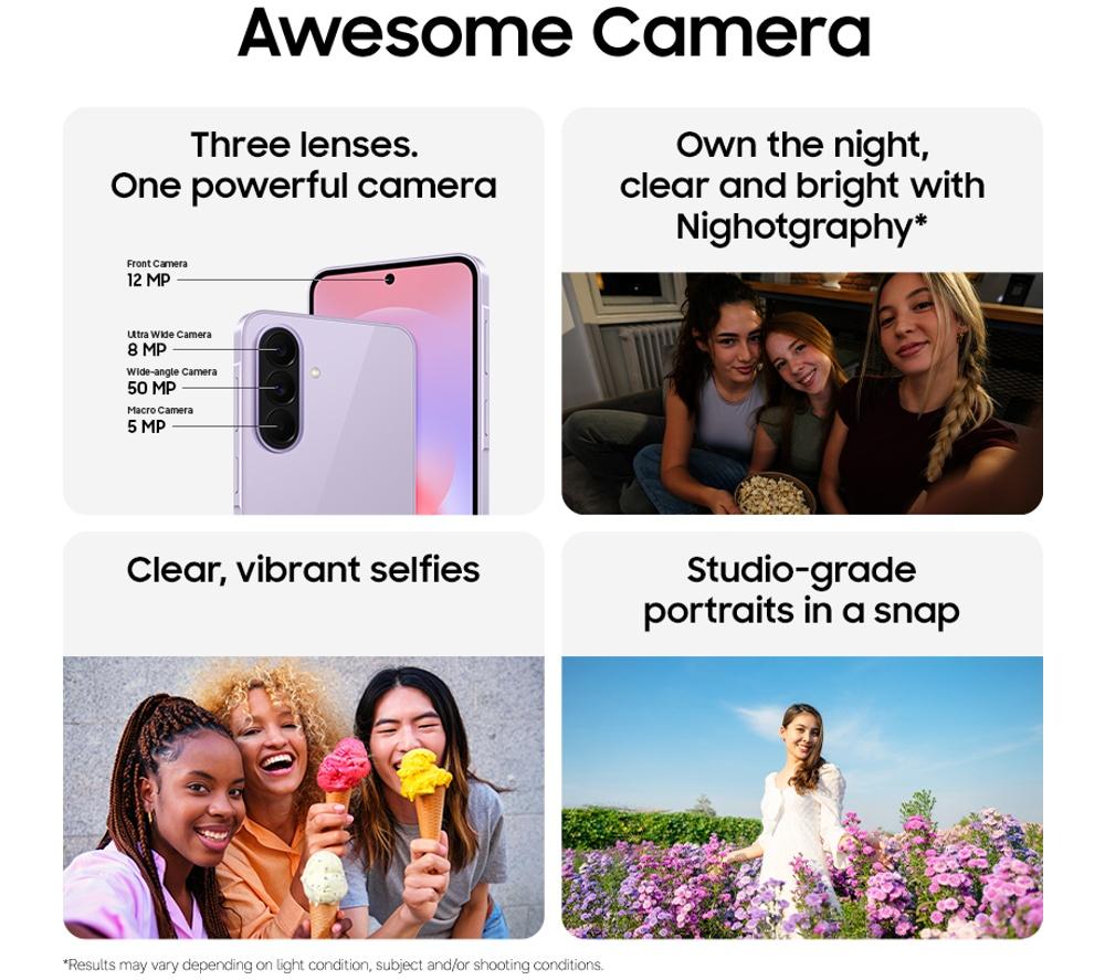 SAMSUNG Galaxy A37 5G - 256 GB, Awesome Lavender image number 5 of 14