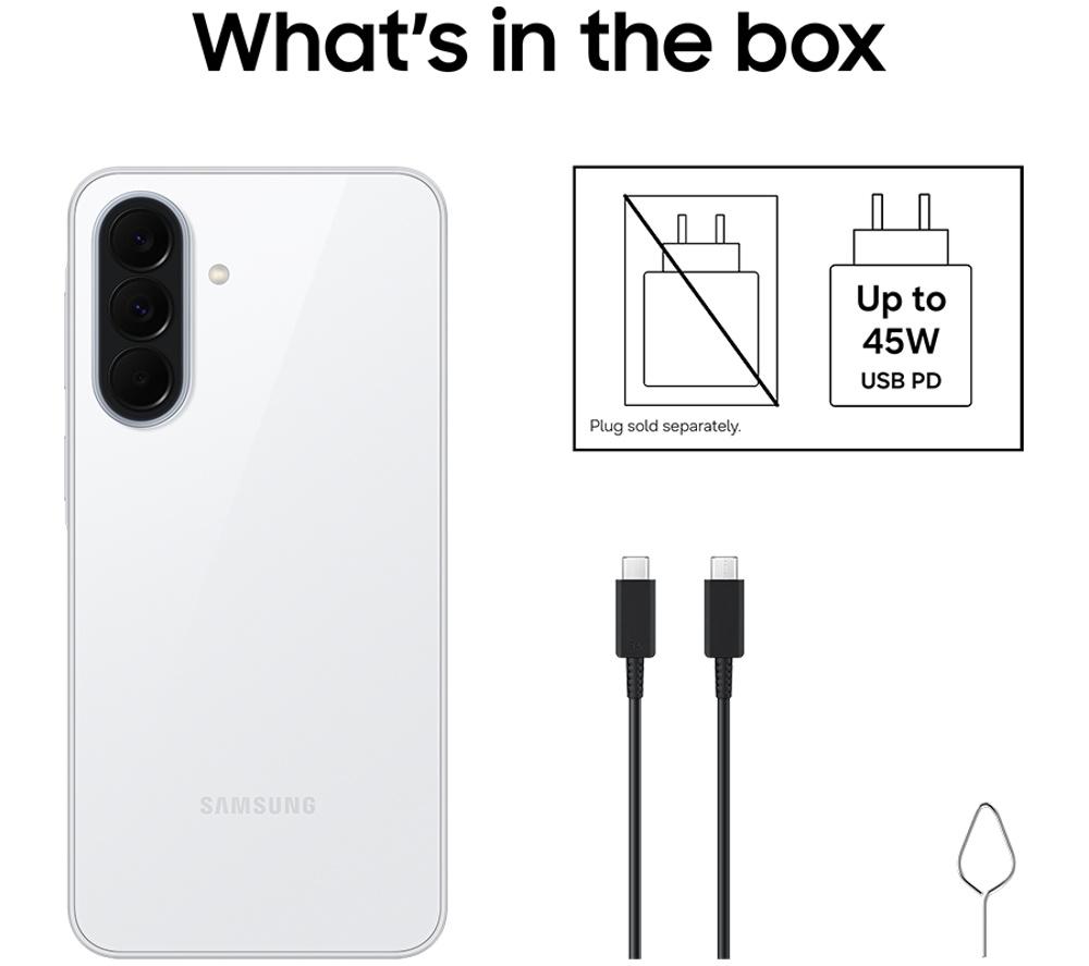 SAMSUNG Galaxy A37 5G - 256 GB, Awesome White image number 8 of 15