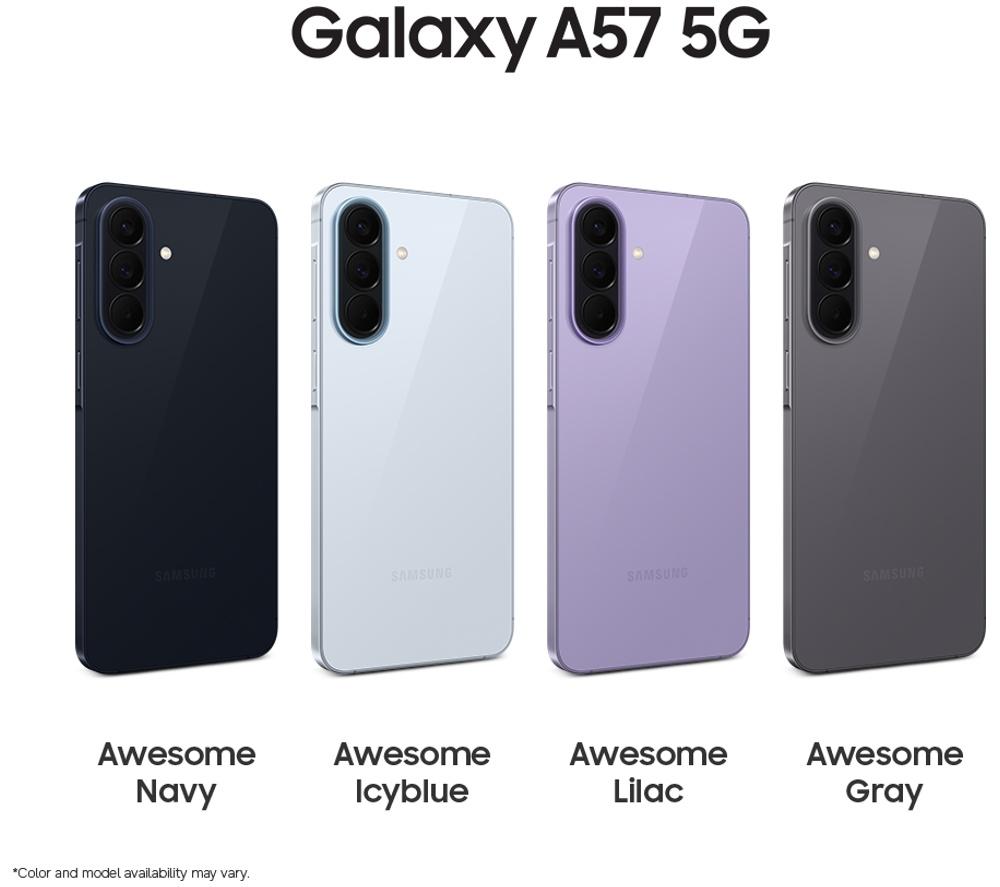 SAMSUNG Galaxy A57 5G - 256 GB, Awesome Grey image number 2 of 15