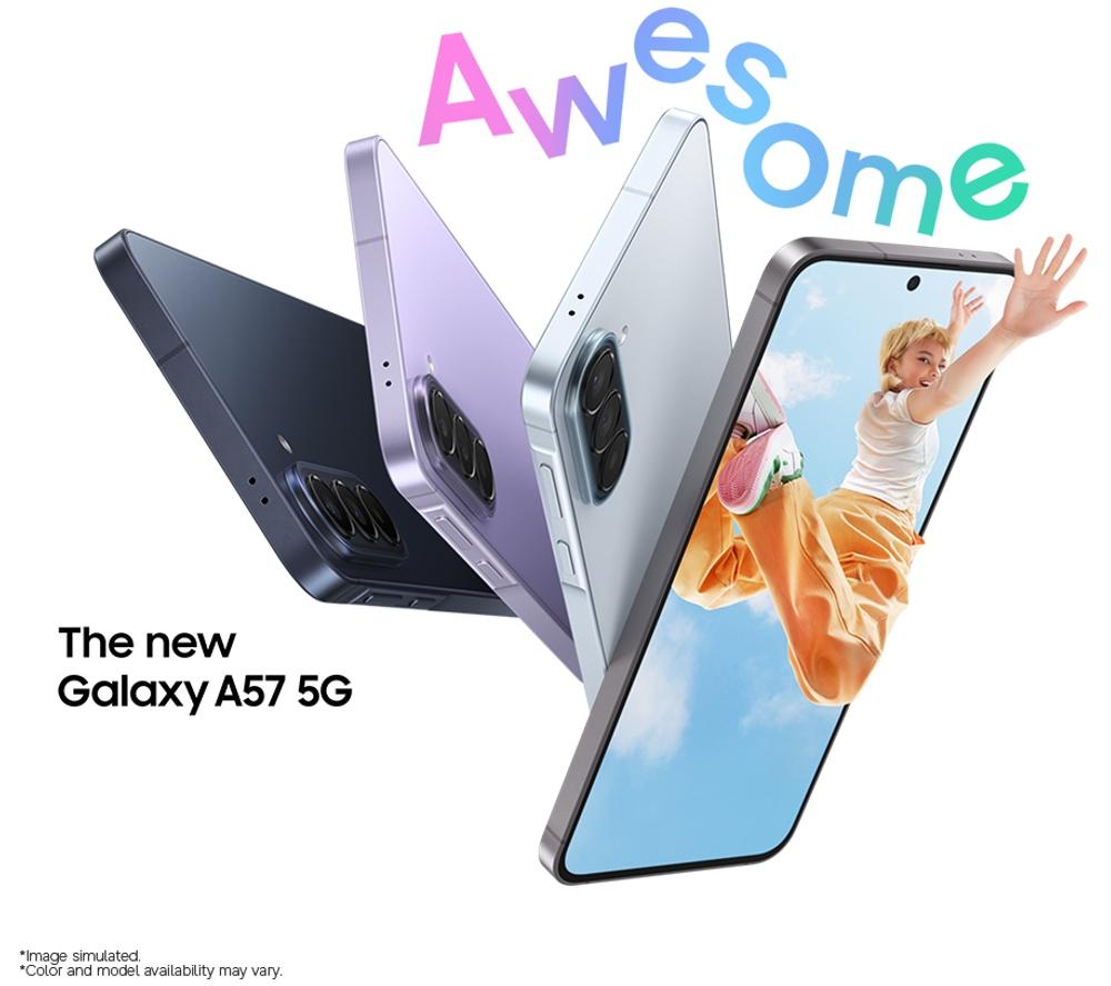 SAMSUNG Galaxy A57 5G - 256 GB, Awesome Navy image number 3 of 15