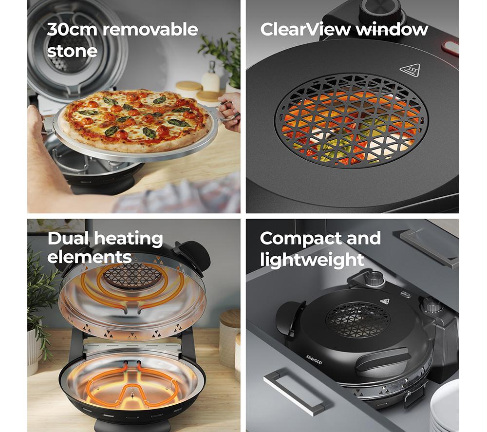 KENWOOD My Pizzeria KPO10.000BK Pizza Oven - Black image number 4 of 7