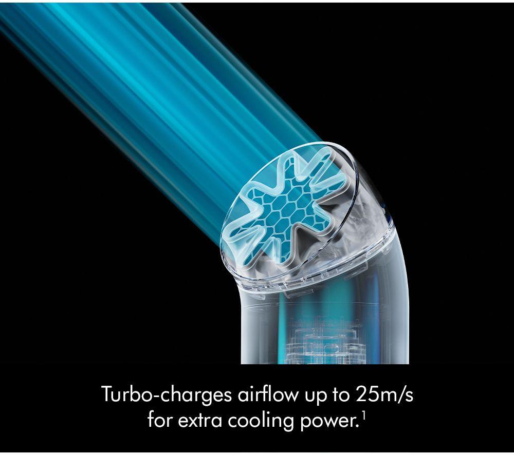 DYSON Hushjet Mini Cool Handheld Fan - Stone & Blush image number 3 of 8