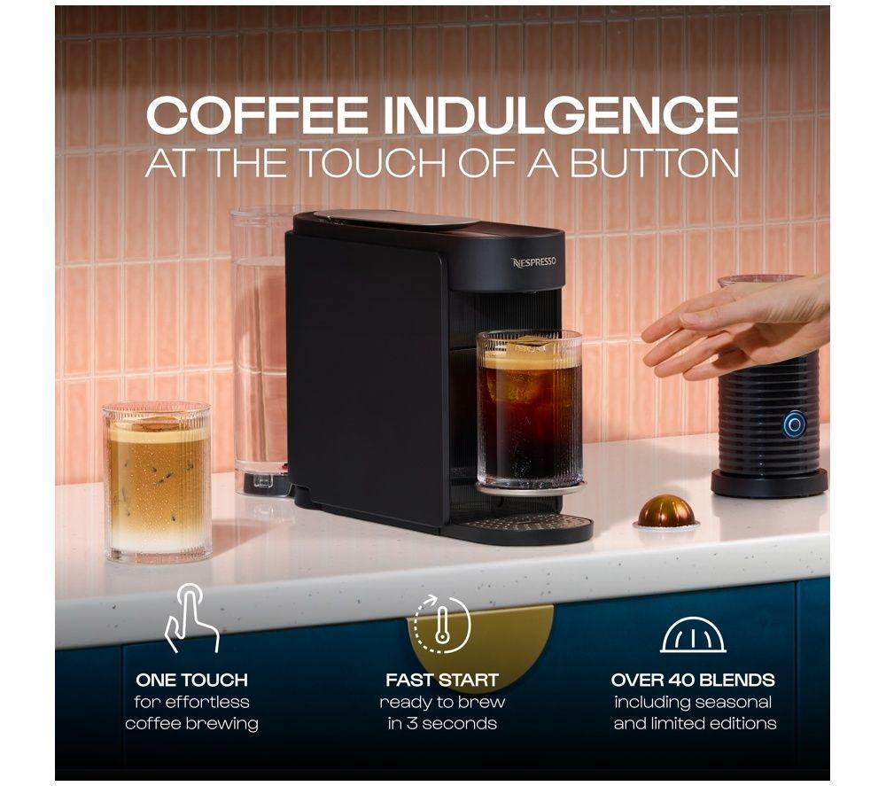 NESPRESSO by Krups Vertuo Up XN9408G0 Smart Pod Coffee Machine - Black image number 14 of 14