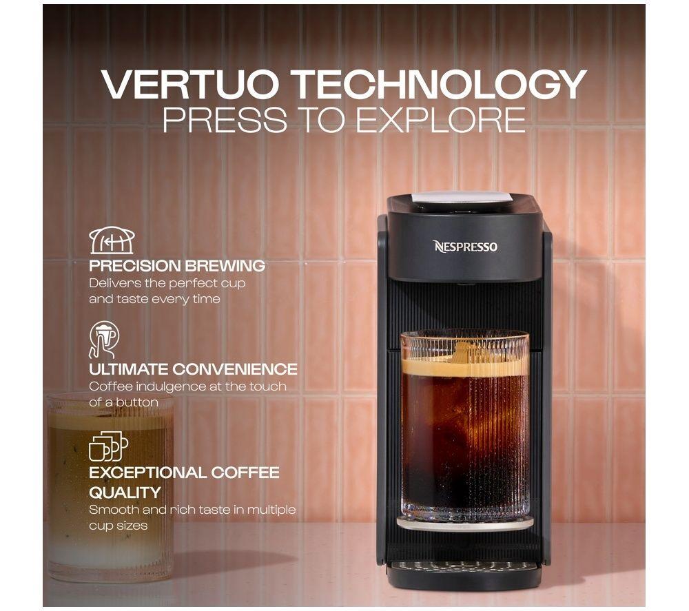 NESPRESSO by Krups Vertuo Up XN9404G0 Smart Pod Coffee Machine - Blue image number 3 of 15