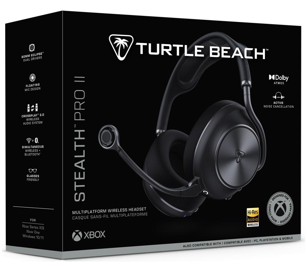 TURTLE BEACH Stealth Pro II Xbox PS5 & PC Headset - Black image number 2 of 19