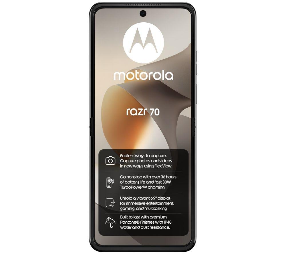 MOTOROLA Razr 70 Â– 256 GB, Hematite
