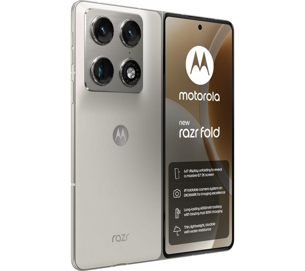 MOTOROLA RAZR Fold - 512 GB, Lily White image number 2 of 10