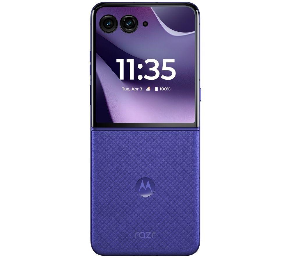MOTOROLA Razr 70 Ultra - 512 GB, Orient Blue image number 5 of 10