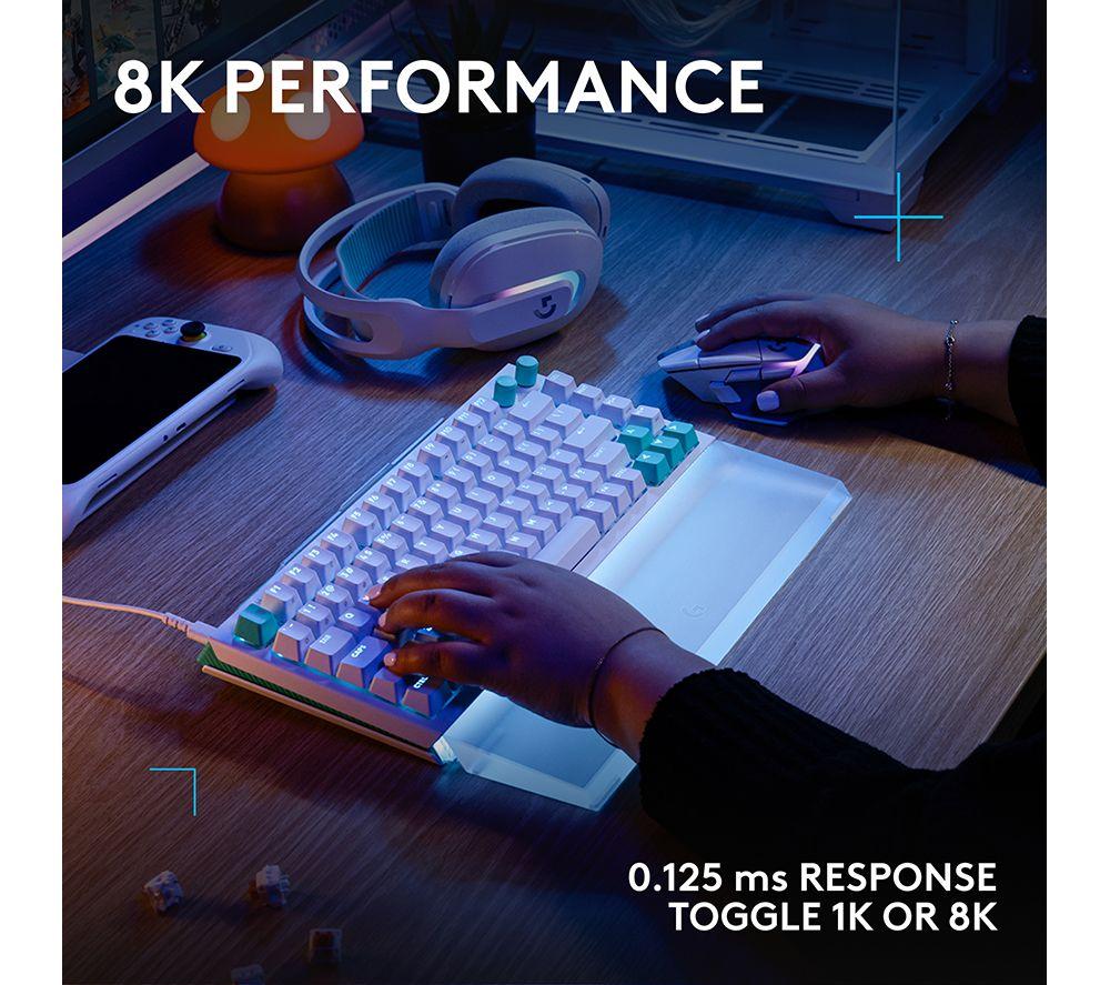 LOGITECH G512 X 75 Mechanical Gaming Keyboard - White image number 6 of 11