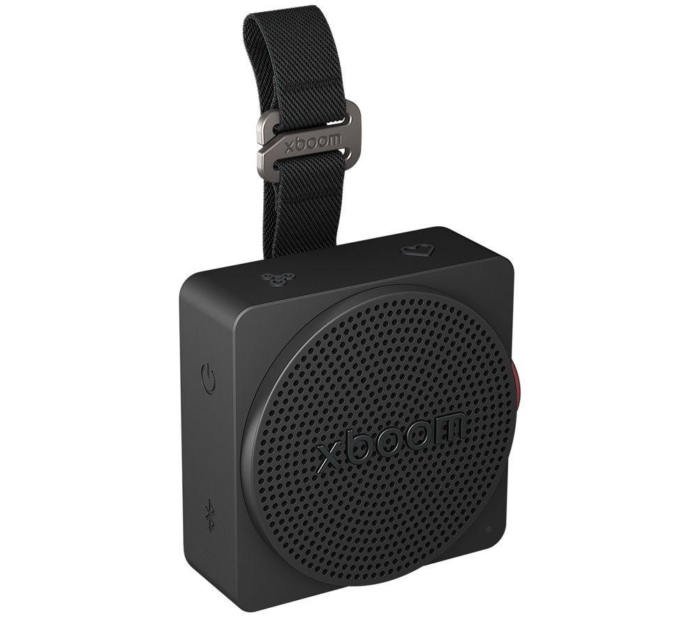 LG xboom Mini Portable Bluetooth Speaker - Black image number 2 of 10