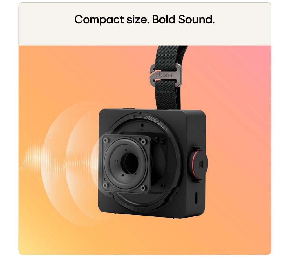 LG xboom Mini Portable Bluetooth Speaker - Black image number 7 of 10